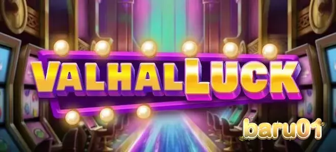 Tampilan visual slot ValhalLuck dengan tema mitologi Nordik